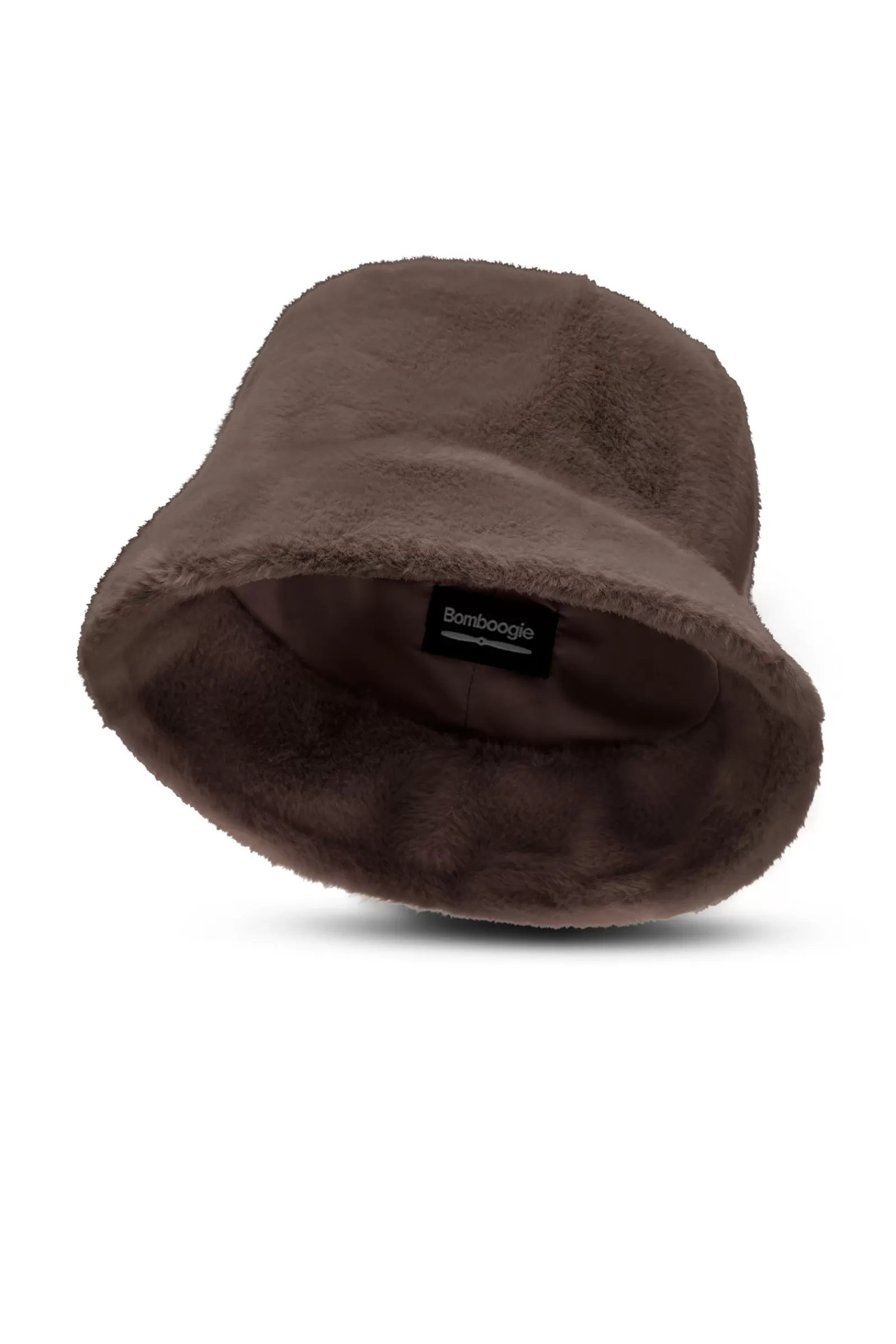 Donna Bomboogie Berretti & Sciarpe>Bucket Hat In Ecopellicia A Pelo Corto