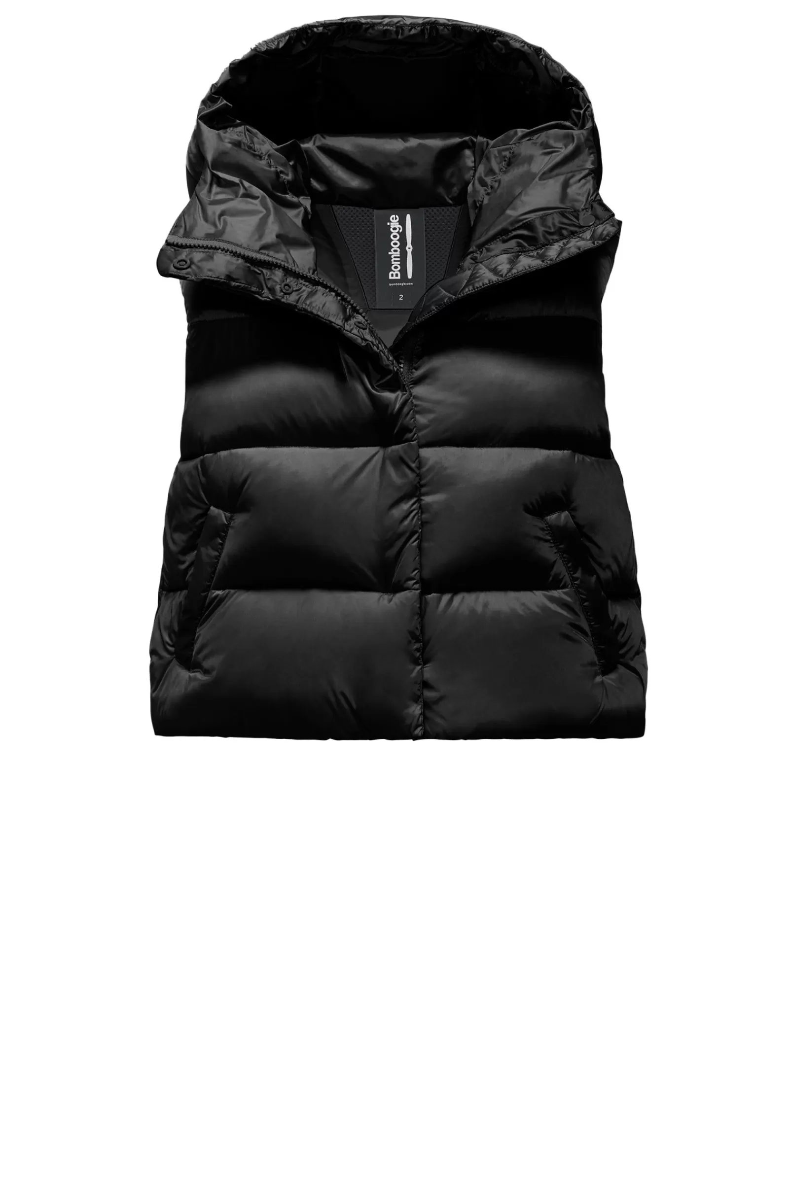 Donna Bomboogie Smanicati>Ottawa Vest - Piumino Corto Smanicato In Nylon Bright