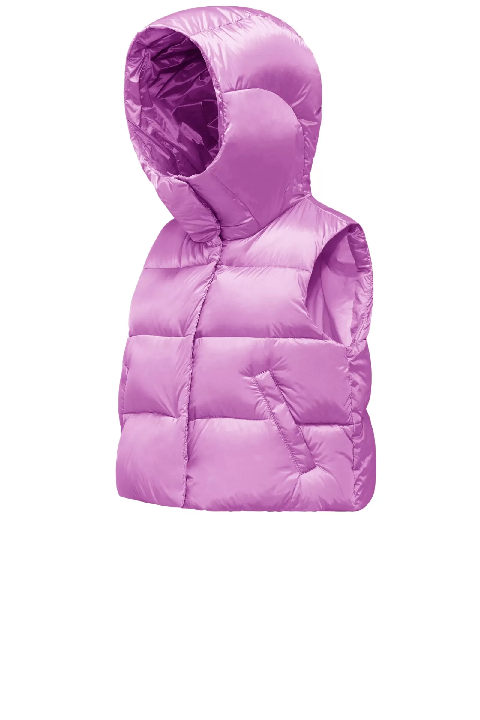 Donna Bomboogie Smanicati>Ottawa Vest - Piumino Corto Smanicato In Nylon Bright