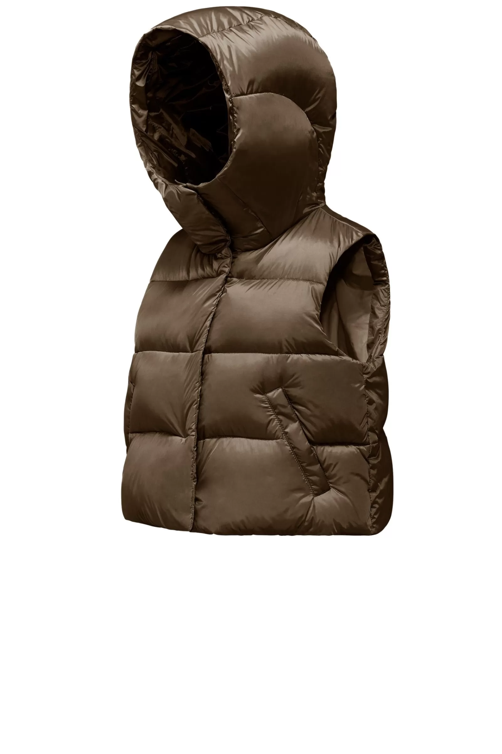 Donna Bomboogie Smanicati>Ottawa Vest - Piumino Corto Smanicato In Nylon Bright