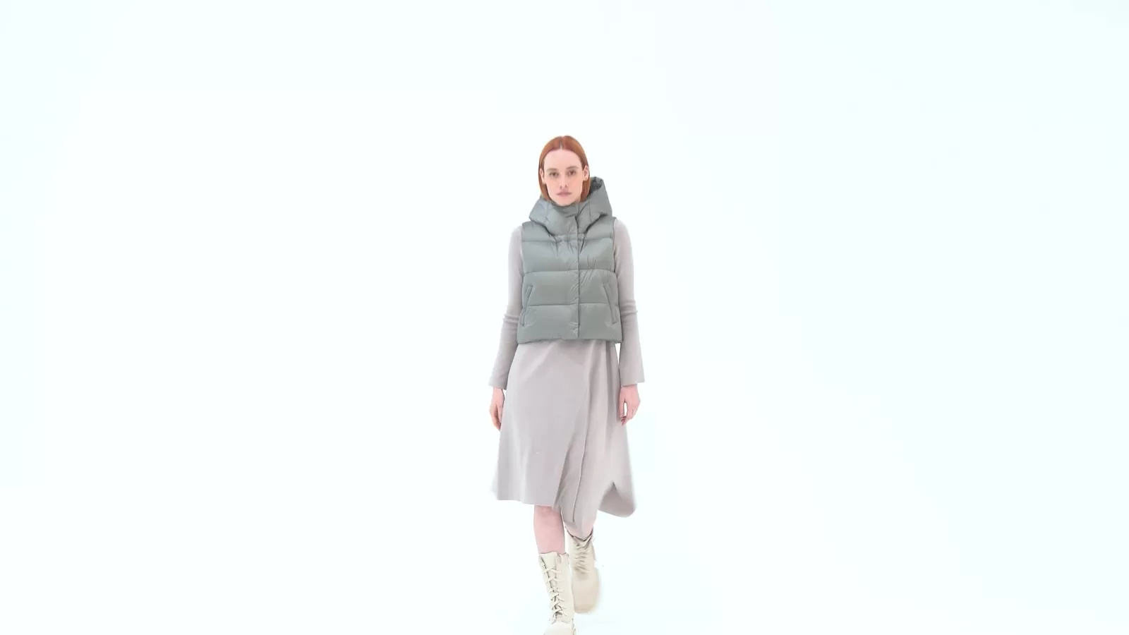 Donna Bomboogie Smanicati>Ottawa Vest - Piumino Corto Smanicato In Nylon Bright