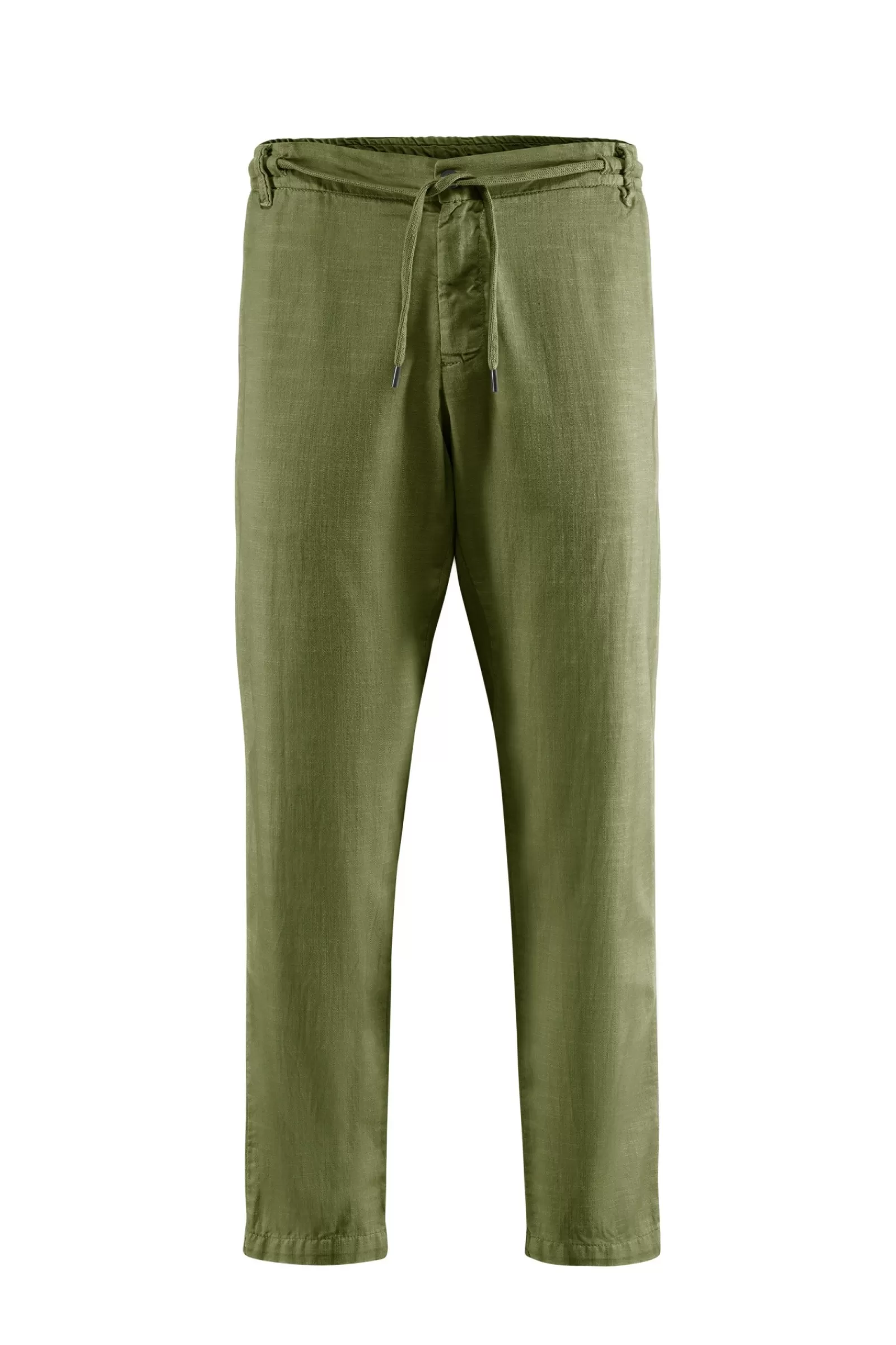 Uomo Bomboogie Pantaloni>Pantaloni Chino Con Elastico E Cordino In Vita