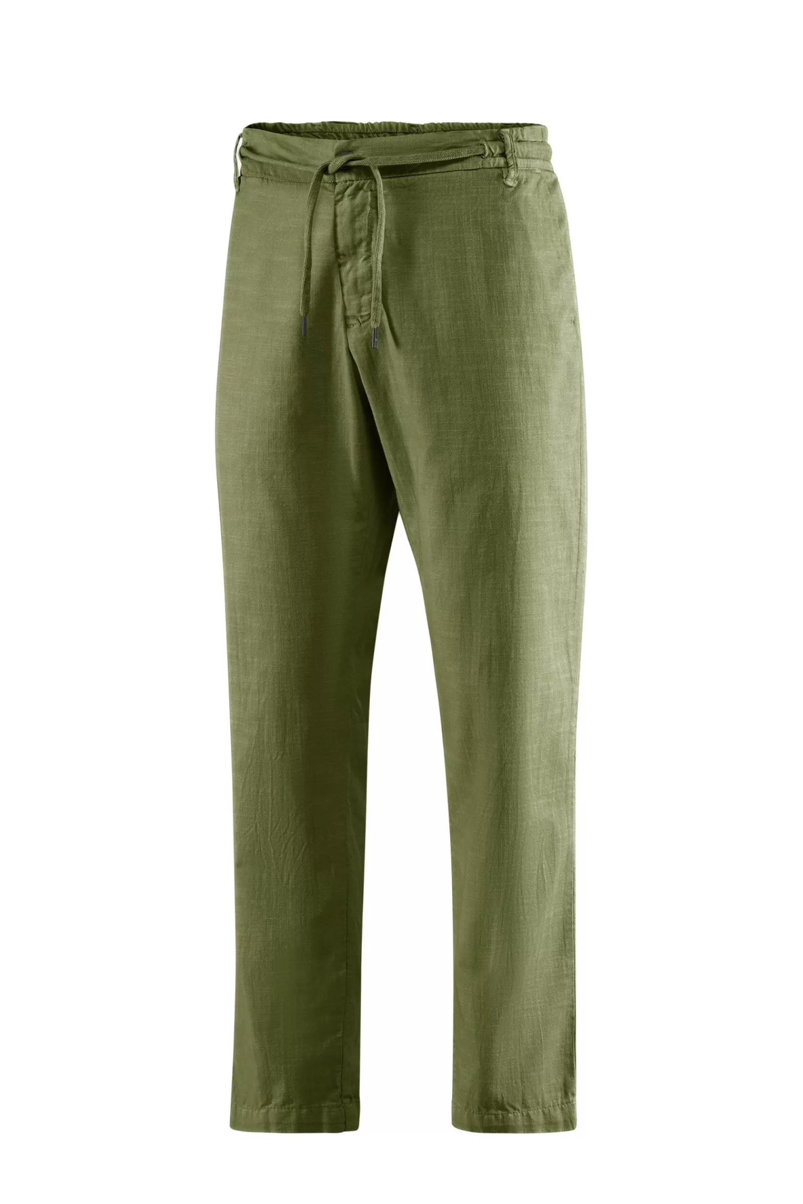Uomo Bomboogie Pantaloni>Pantaloni Chino Con Elastico E Cordino In Vita