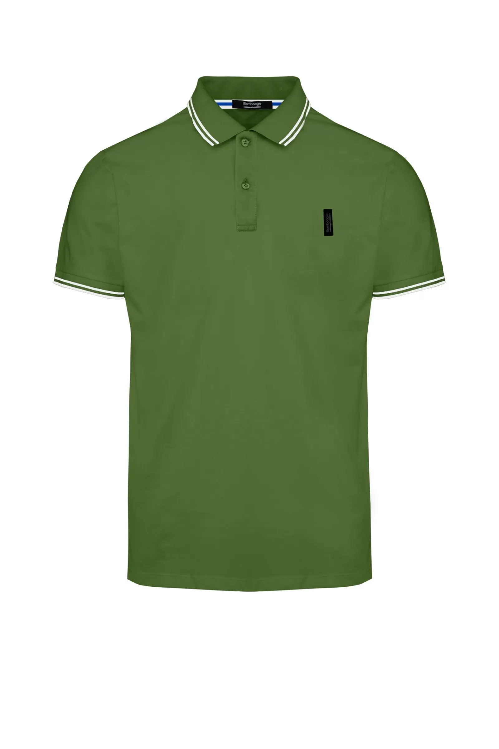 Uomo Bomboogie T-Shirts & Polo>Polo A Manica Corta In Cotone Piquet