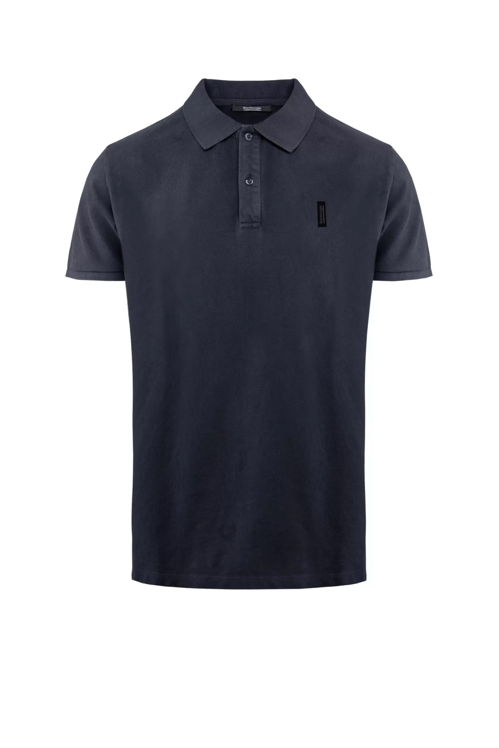 Uomo Bomboogie T-Shirts & Polo>Polo A Manica Corta In Cotone Piquet Tinto Capo