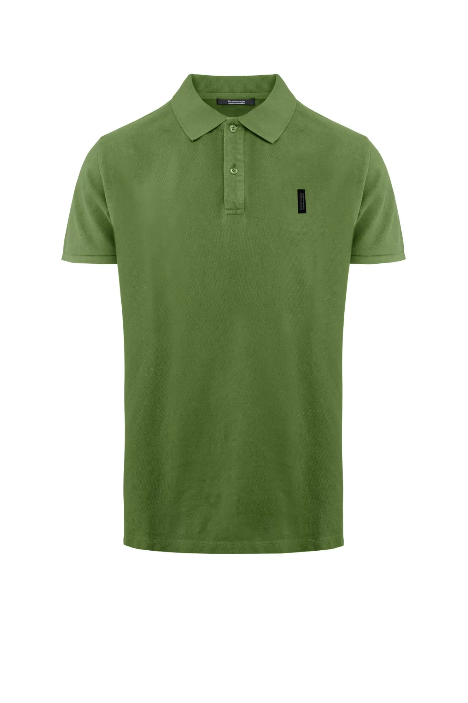 Uomo Bomboogie T-Shirts & Polo>Polo A Manica Corta In Cotone Piquet Tinto Capo