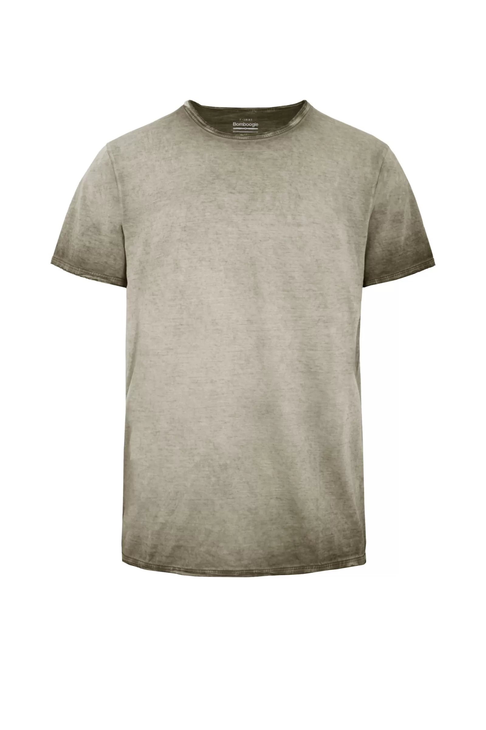 Uomo Bomboogie T-Shirts & Polo>T-Shirt Girocollo A Manica Corta In Cotone