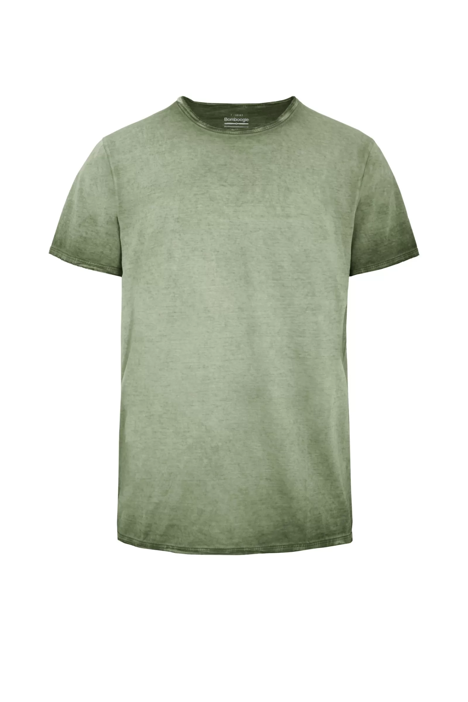 Uomo Bomboogie T-Shirts & Polo>T-Shirt Girocollo A Manica Corta In Cotone